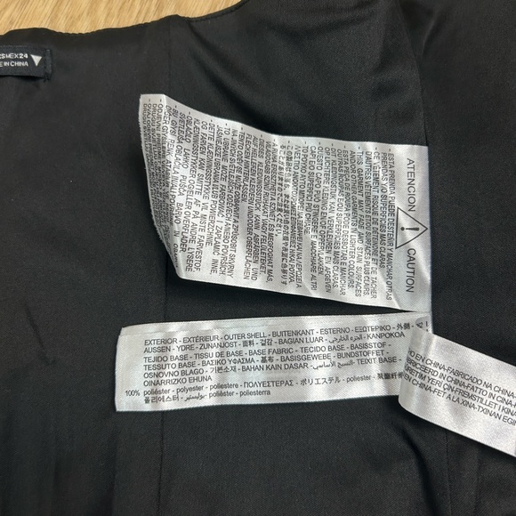 Zara Faux Leather Corset Top XS - Picture 13 of 15